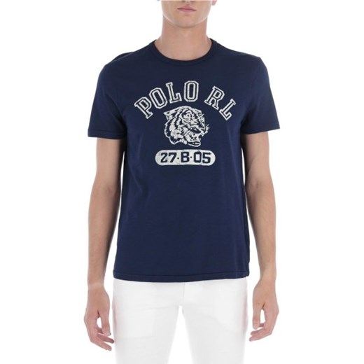 T-shirt męski Polo Ralph Lauren z krótkimi rękawami z napisem 