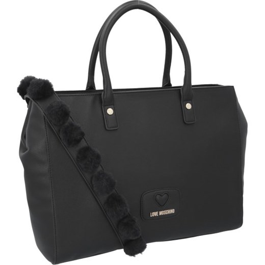 Shopper bag Love Moschino duża na ramię matowa 
