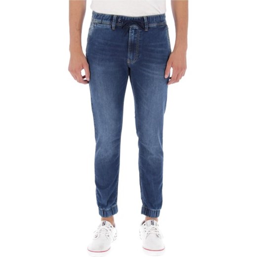Pepe Jeans London Spodnie jogger SLACK | Tapered | low waist
