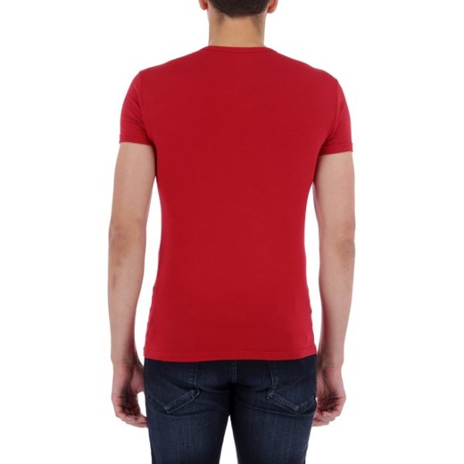 T-shirt męski czerwony Emporio Armani 