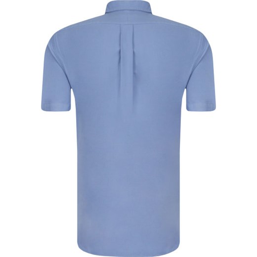 Koszula męska Polo Ralph Lauren z krótkimi rękawami niebieska 