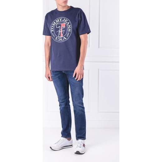 T-shirt męski Tommy Jeans z krótkim rękawem 