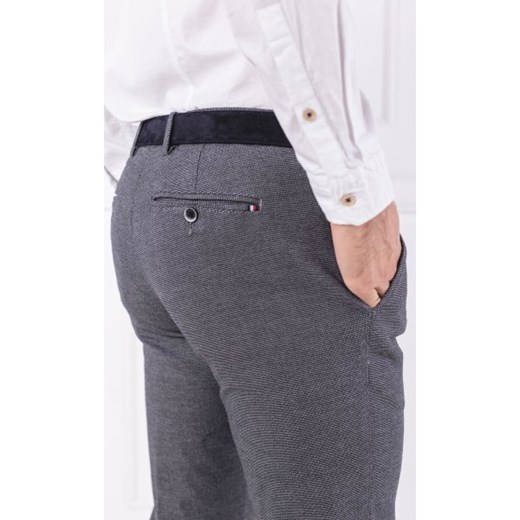 Spodnie męskie Tommy Hilfiger Tailored bez wzorów 
