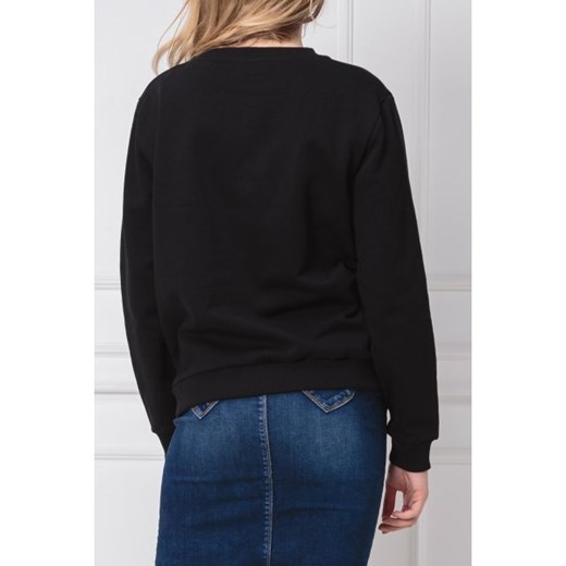 Bluza damska Trussardi Jeans czarna krótka 