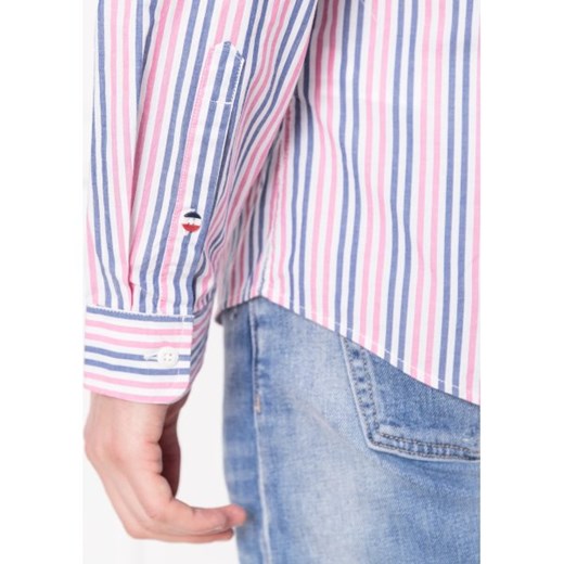 Koszula męska Tommy Jeans casual z długim rękawem 