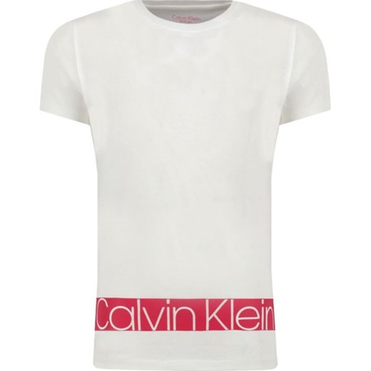 Bluzka dziewczęca Calvin Klein Underwear z krótkimi rękawami 