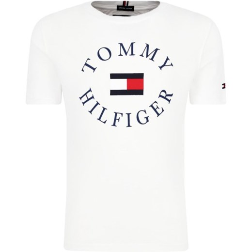 T-shirt chłopięce Tommy Hilfiger z napisami 