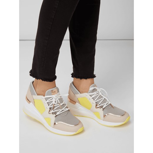 Sneakersy damskie Michael Kors tkaninowe na platformie na wiosnę 