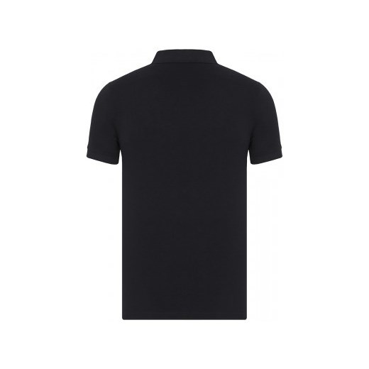 T-shirt męski czarny Prada casual z krótkimi rękawami 