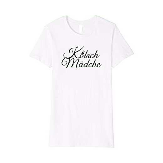 Biała bluzka damska Köln T-shirts & Geschenke Für Echte Kölnerinnen z okrągłym dekoltem z krótkim rękawem 