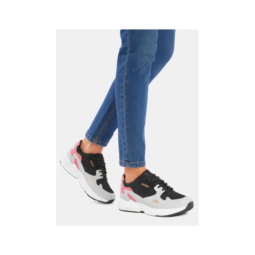 Buty sportowe damskie DeeZee do fitnessu sznurowane płaskie na wiosnę bez wzorów1 młodzieżowe 