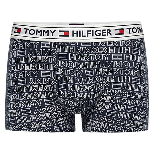 Tommy Hilfiger Bokserki męskie Authentic Cotton Trunk Repeat Logo UM0UM00504-416 Navy Blaze r (rozmiar M), BEZPŁATNY ODBIÓR: WROCŁAW!  Tommy Hilfiger M Mall