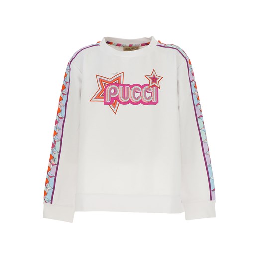 Bluza dziewczęca Emilio Pucci z aplikacjami  