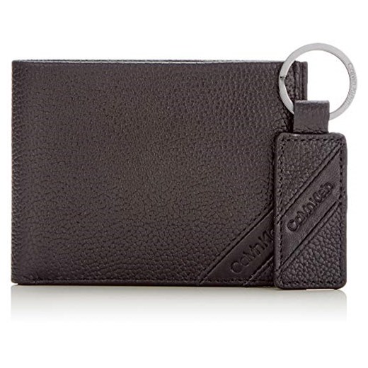 Calvin Mały męski portfel Pebble Giftbox portfel, czarny (czarny), 12,8 x 19 x 2,9 cm Calvin Klein  sprawdź dostępne rozmiary Amazon wyprzedaż 
