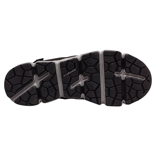 Czarne buty trekkingowe męskie Columbia sportowe jesienne tkaninowe 