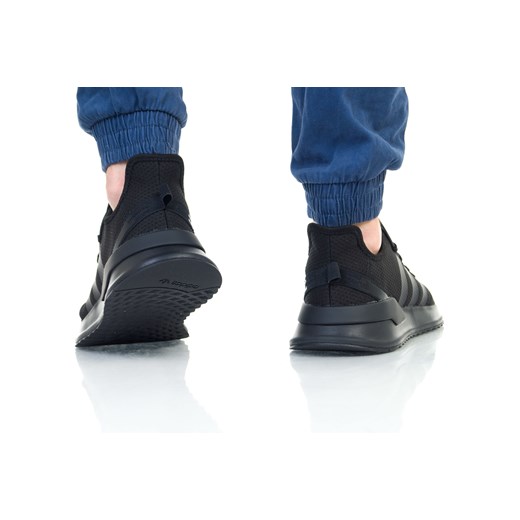 Granatowe buty sportowe męskie Adidas sznurowane 