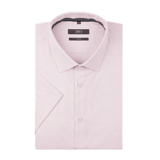 Koszula biznesowa o kroju slim fit z tkanym wzorem  Jake*s 45/46 Peek&Cloppenburg 