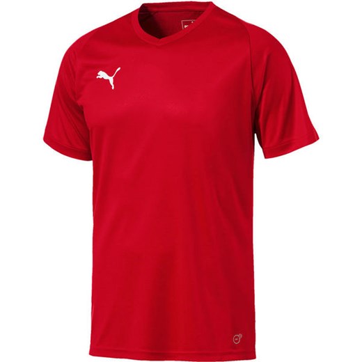 T-shirt męski Puma czerwony sportowy 