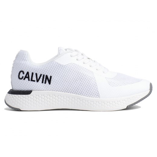Buty sportowe damskie Calvin Klein do fitnessu gładkie białe 