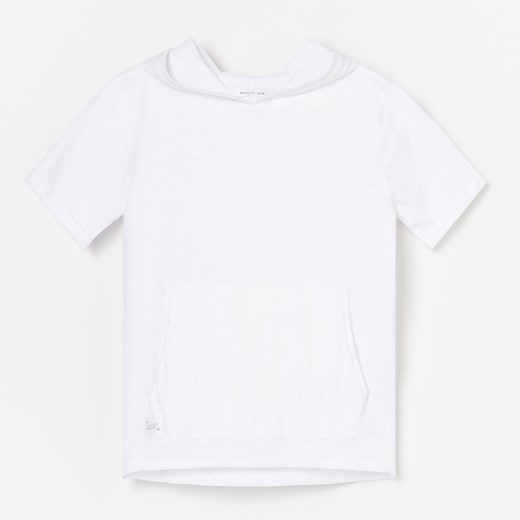 T-shirt chłopięce Reserved biały 
