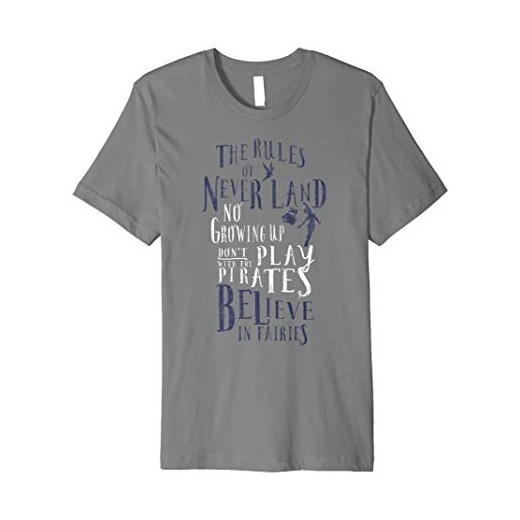 Disney Peter Pan Tinker Bell The Rules Of Never Land T-Shirt