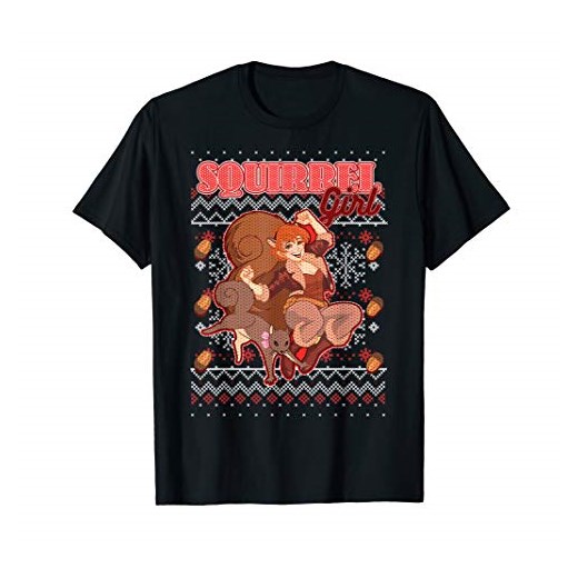 Marvel Squirrel Girl Ugly Christmas Sweater Graphic T-Shirt