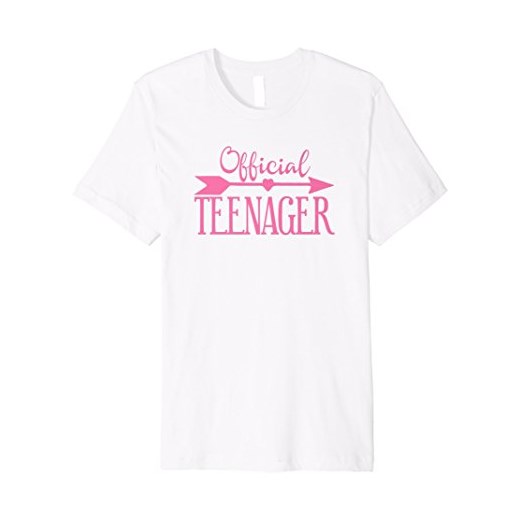 Oficjalna koszulka dla nastolatków urodziny koszulka dla dziewczynek 13 trzynastu