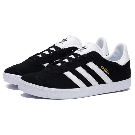 Trampki damskie Adidas Originals gazelle na płaskiej podeszwie bez wzorów 