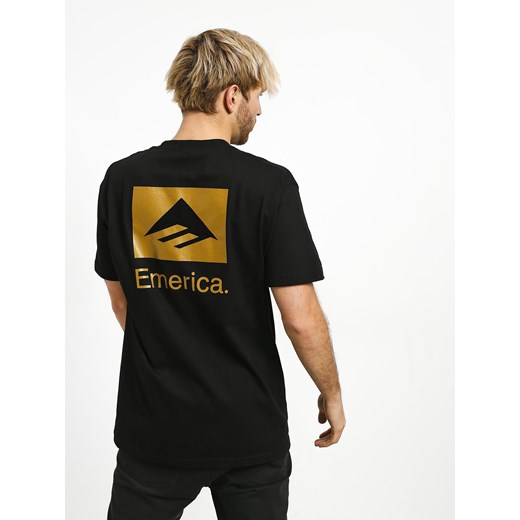 T-shirt Emerica Brand Combo (black/gold)