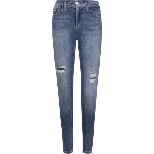 Calvin Klein jeansy damskie w miejskim stylu bez wzorów 