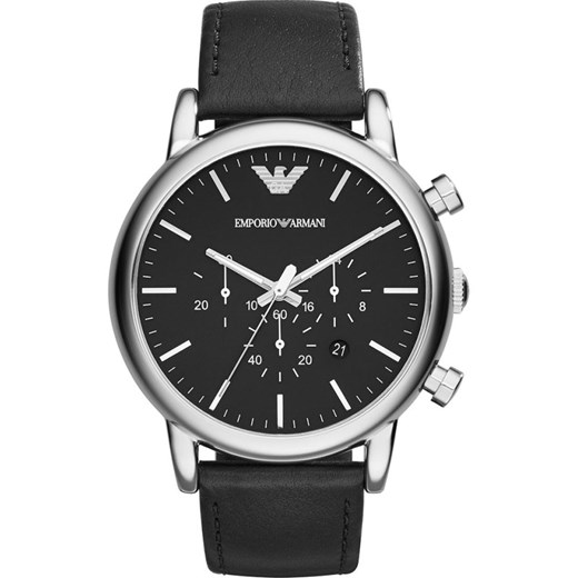 Emporio Armani zegarek czarny 
