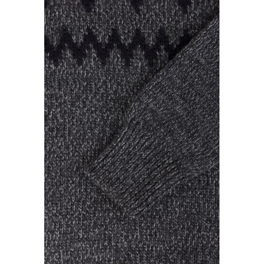 Sweter męski Superdry w abstrakcyjne wzory zimowy 