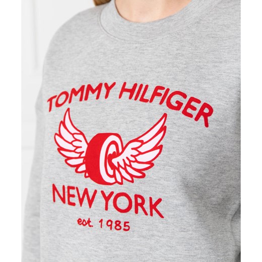 Bluza damska Tommy Hilfiger casual z tkaniny 
