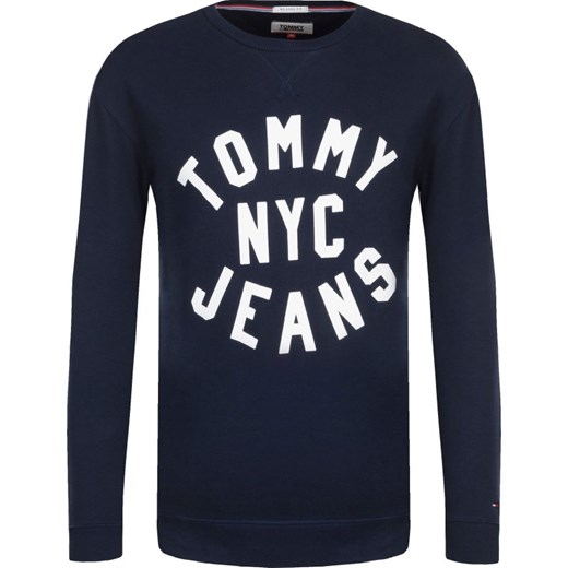 Bluza męska Tommy Jeans jesienna z napisem 