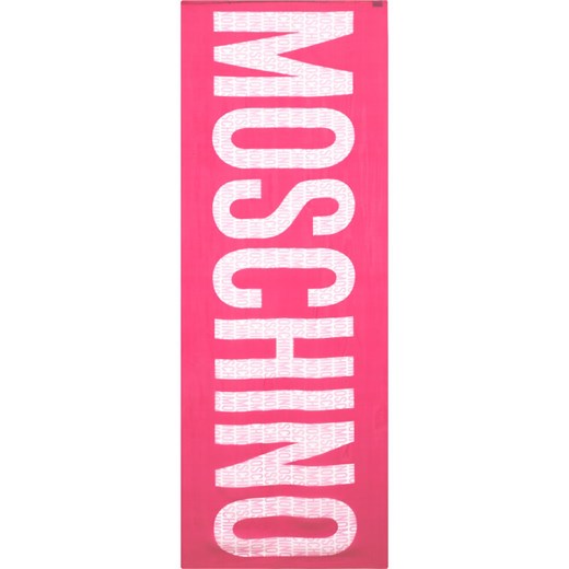 Szalik/chusta Moschino różowy 