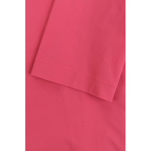 Sukienka Twinset różowa midi z długim rękawem 