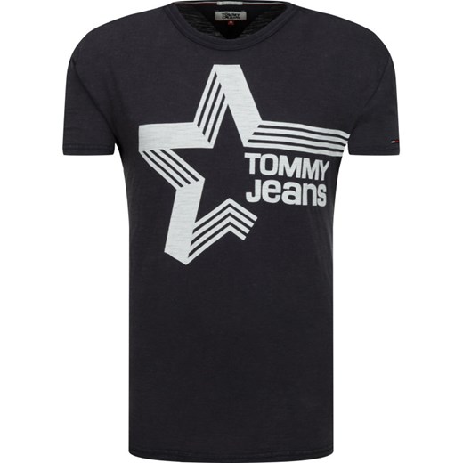 T-shirt męski Tommy Jeans z krótkim rękawem w stylu młodzieżowym 
