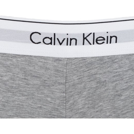 Majtki damskie Calvin Klein Underwear szare z napisem 