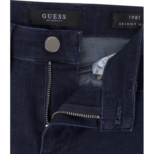 Jeansy damskie granatowe Guess Jeans 