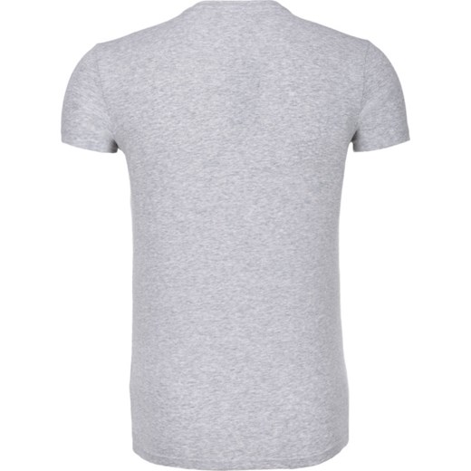 T-shirt męski Emporio Armani szary z krótkim rękawem 