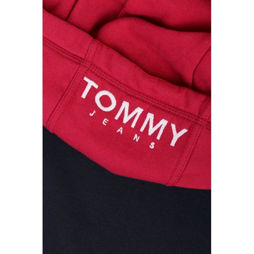 Tommy Jeans sukienka midi oversize na spacer dresowa 