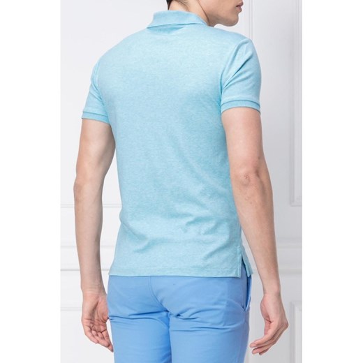 Polo Ralph Lauren t-shirt męski z krótkim rękawem niebieski bez wzorów 