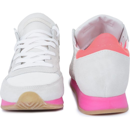Buty sportowe damskie białe Philippe Model sneakersy młodzieżowe płaskie 