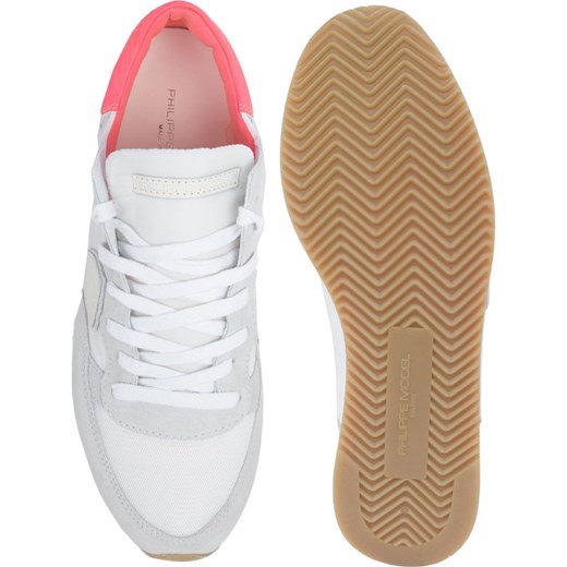 Buty sportowe damskie Philippe Model sneakersy młodzieżowe płaskie sznurowane 