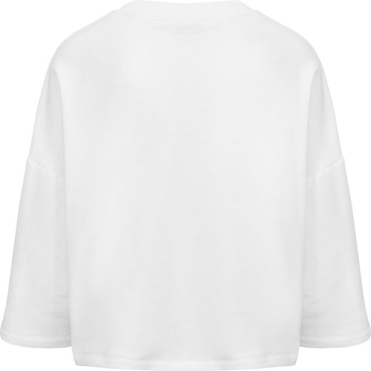 Bluza damska Emporio Armani bawełniana biała 