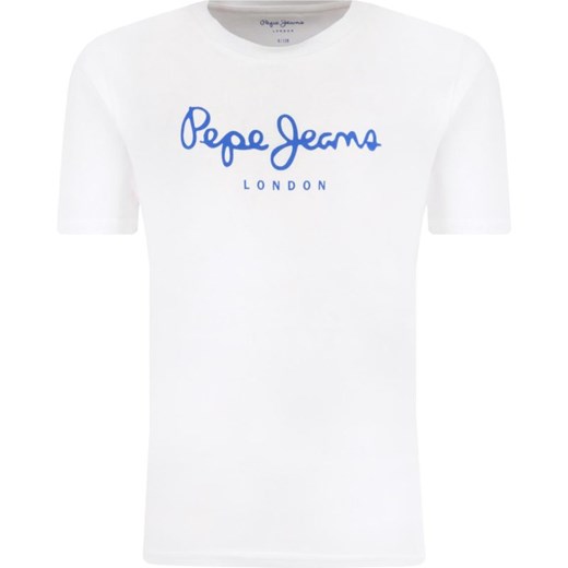 T-shirt chłopięce Pepe Jeans z krótkimi rękawami z napisami 