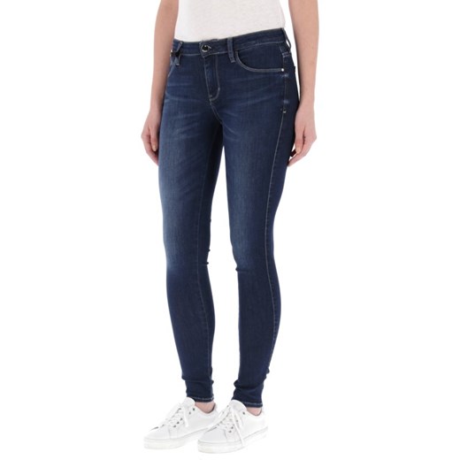Guess Jeans jeansy damskie gładkie 