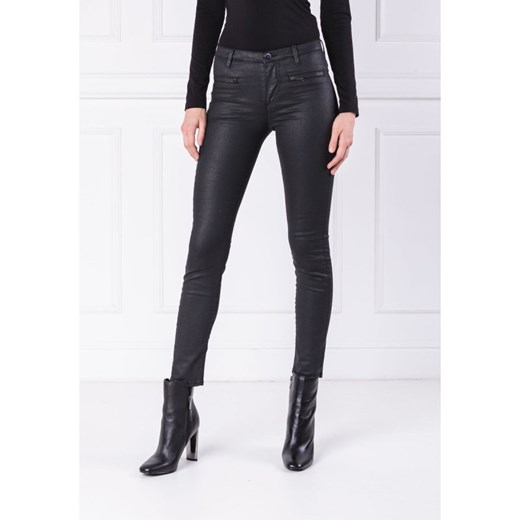 Spodnie damskie Guess Jeans czarne jesienne 