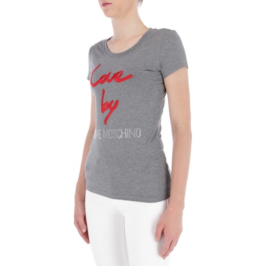 Love Moschino T-shirt | Slim Fit  Love Moschino 40 Gomez Fashion Store okazja 