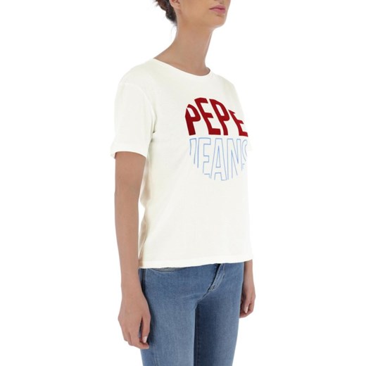 Pepe Jeans London T-shirt LUISE | Regular Fit  Pepe Jeans S okazja Gomez Fashion Store 